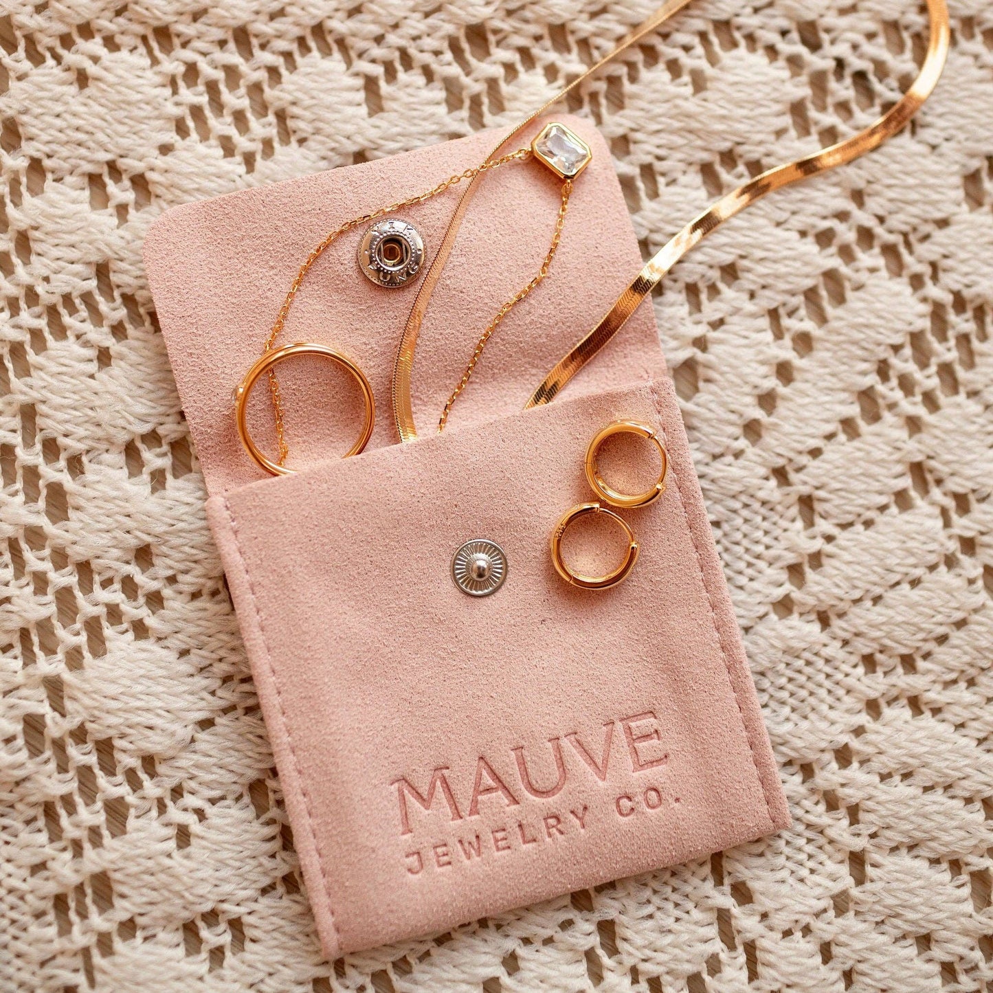 Charli Polka Dot Hoops
