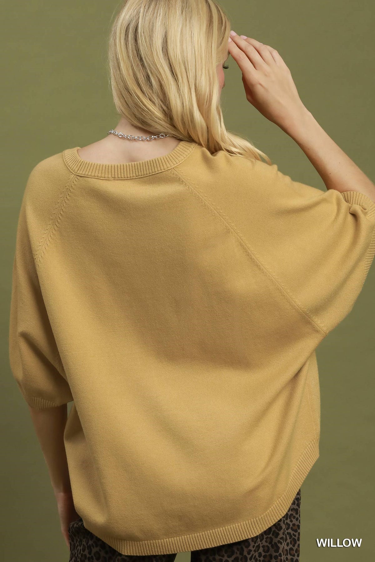 High Low Sweater Top