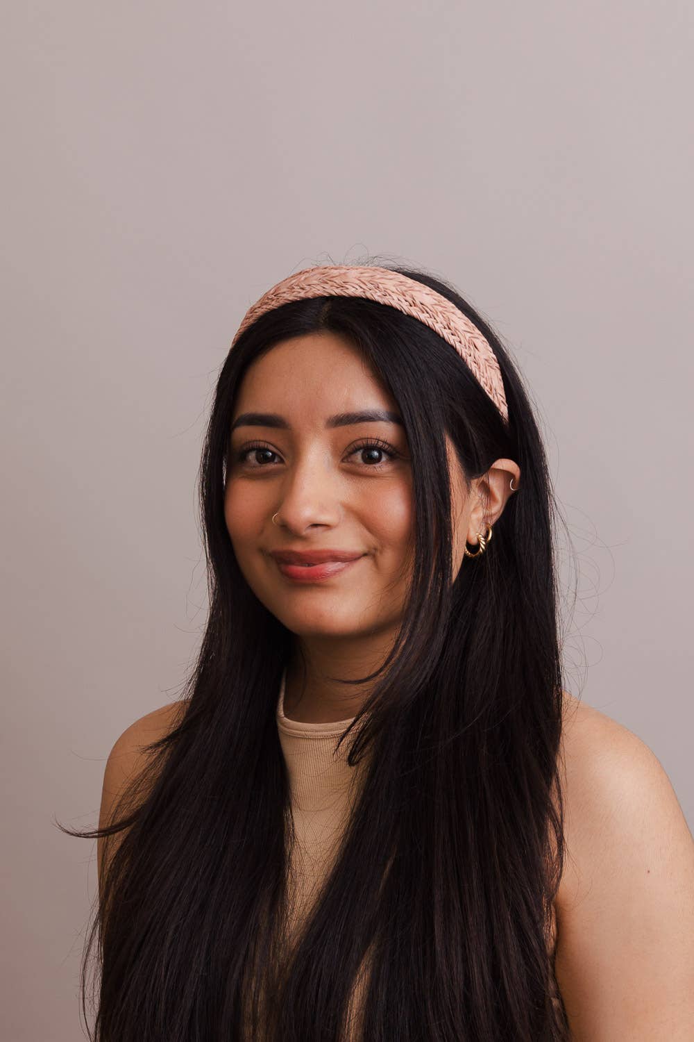 Leather Patterned Headband