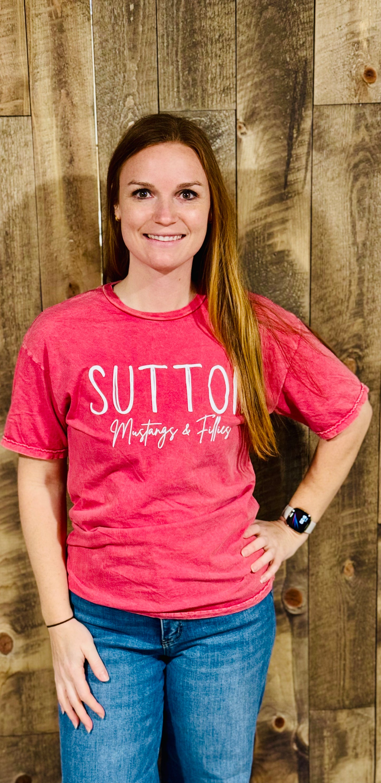 Sutton Mineral Tee on model