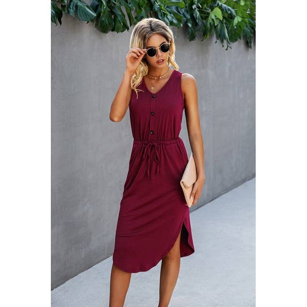 V Neck Weekender Dress