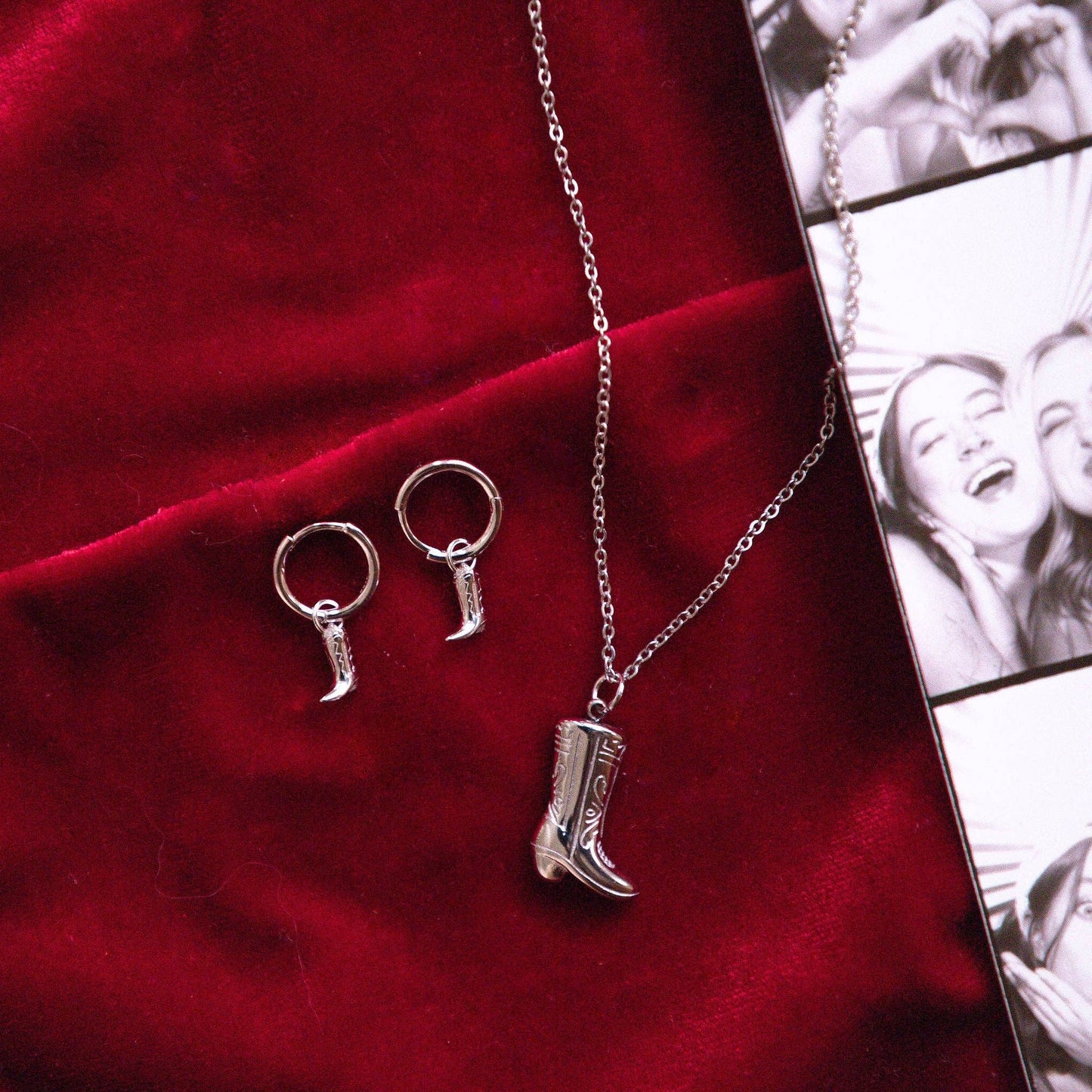 Dolly Boot Necklace