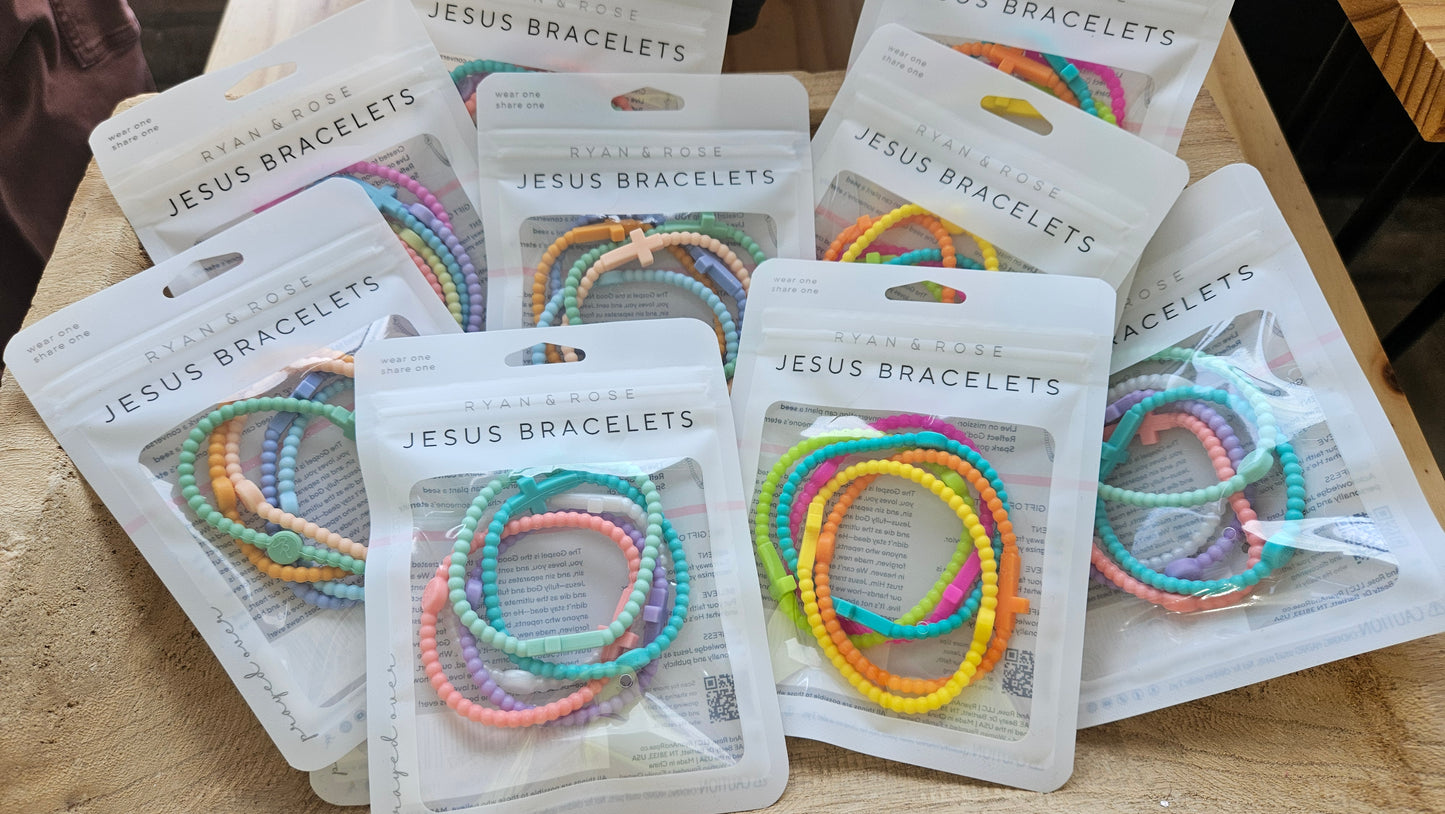 Jesus Bracelets - 5 pack