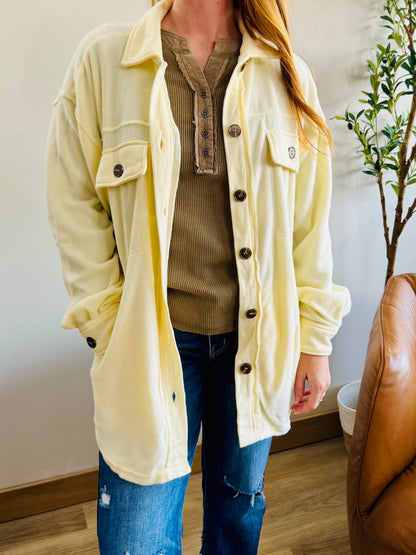 Fleece Shacket