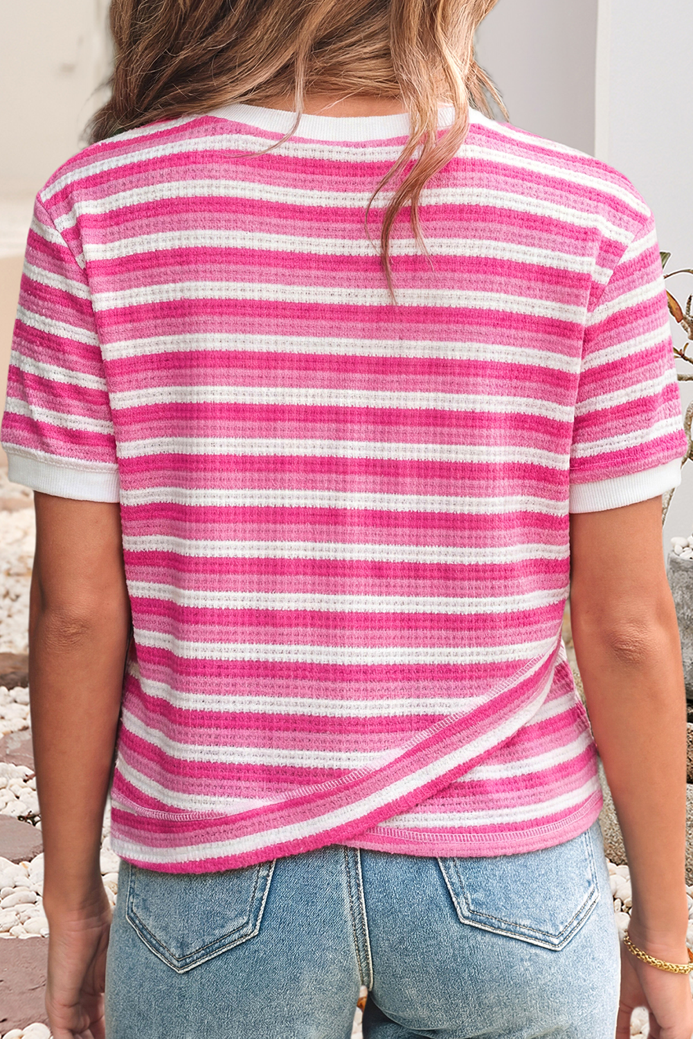Casual Shift Stripe Tee