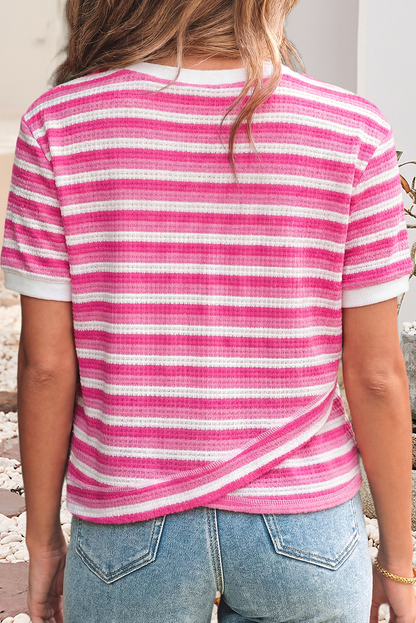 Casual Shift Stripe Tee