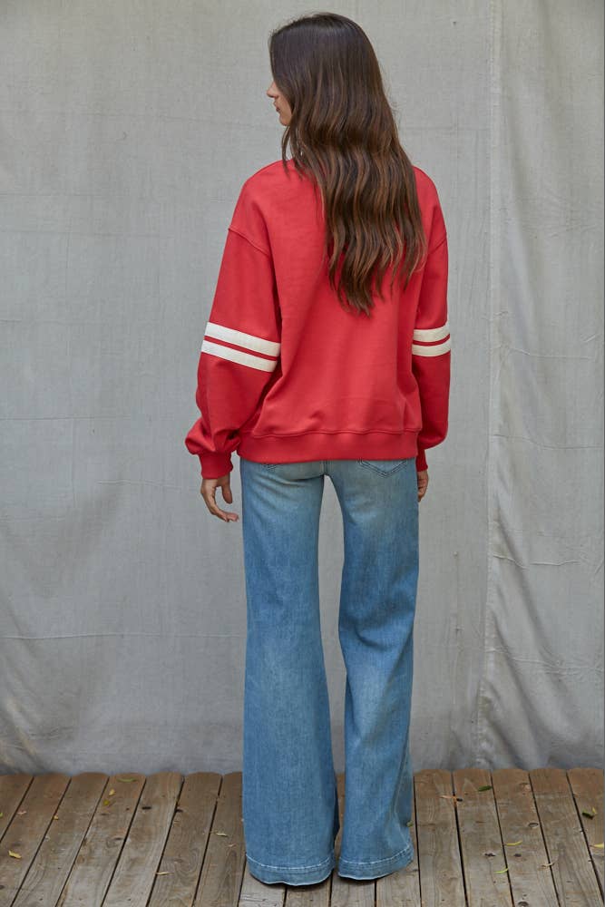 Long Sleeve Stripe 'Game Day'