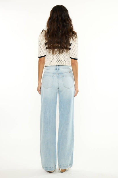 Kan Can High Rise Wide Trouser