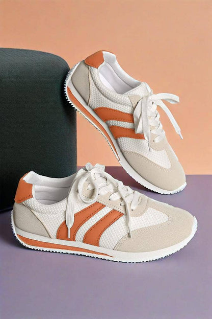 Color Block Breathable Sneakers