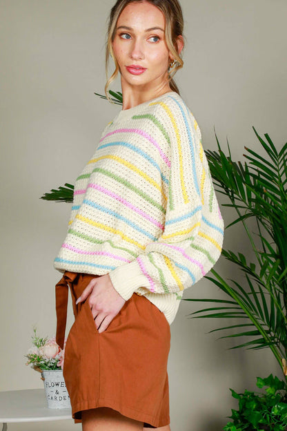 Multi Stripe Sweater
