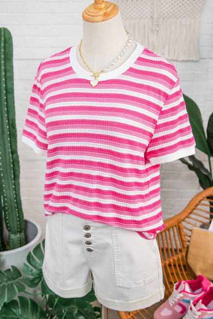 Casual Shift Stripe Tee