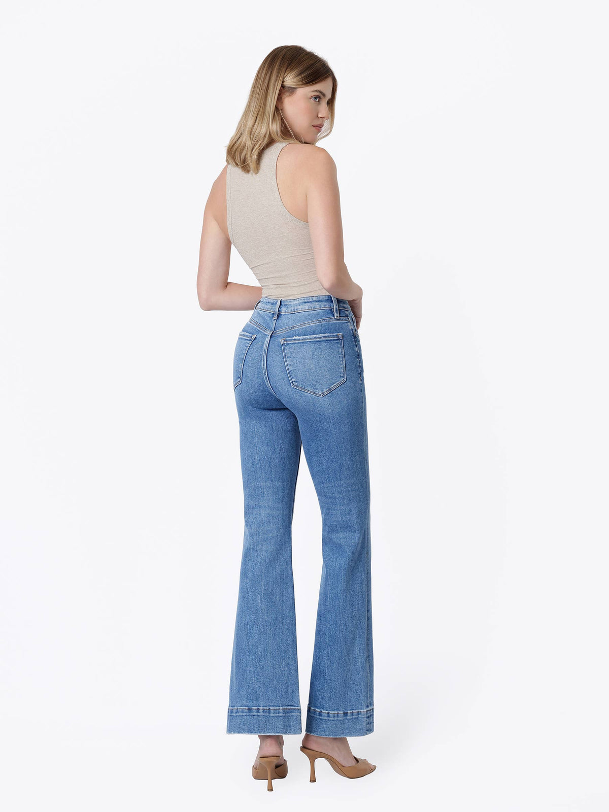 Vervet Relaxed Flare Trouser