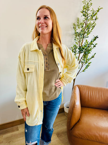 Fleece Shacket