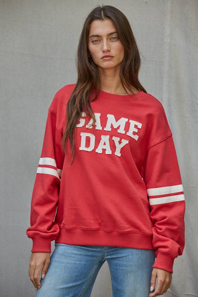 Long Sleeve Stripe 'Game Day'