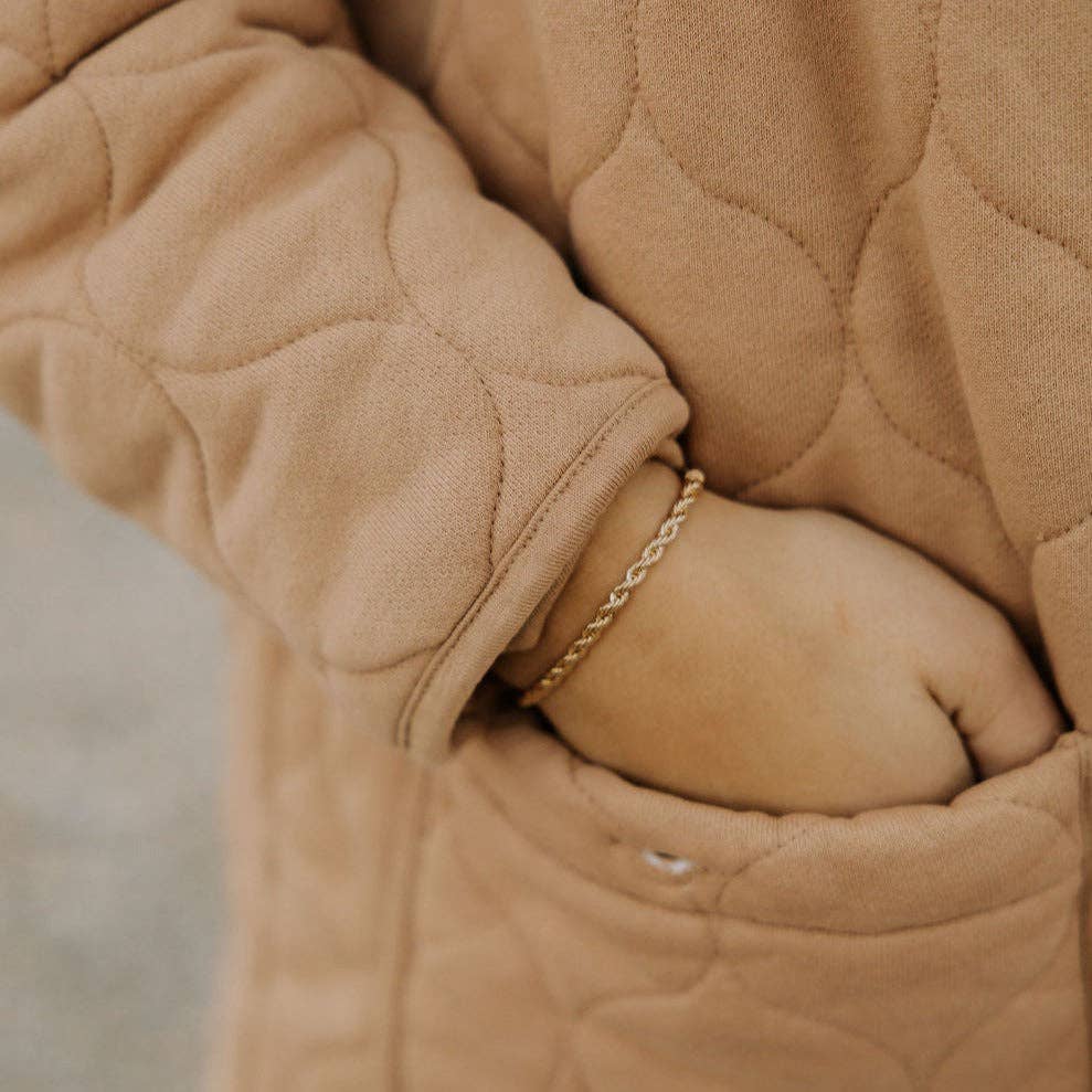Naomi Gold Filled Rope Bracelet