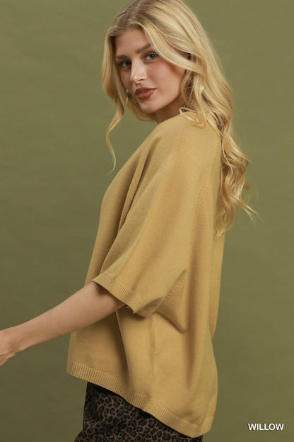 High Low Sweater Top