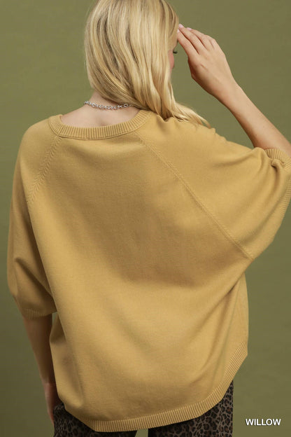 High Low Sweater Top