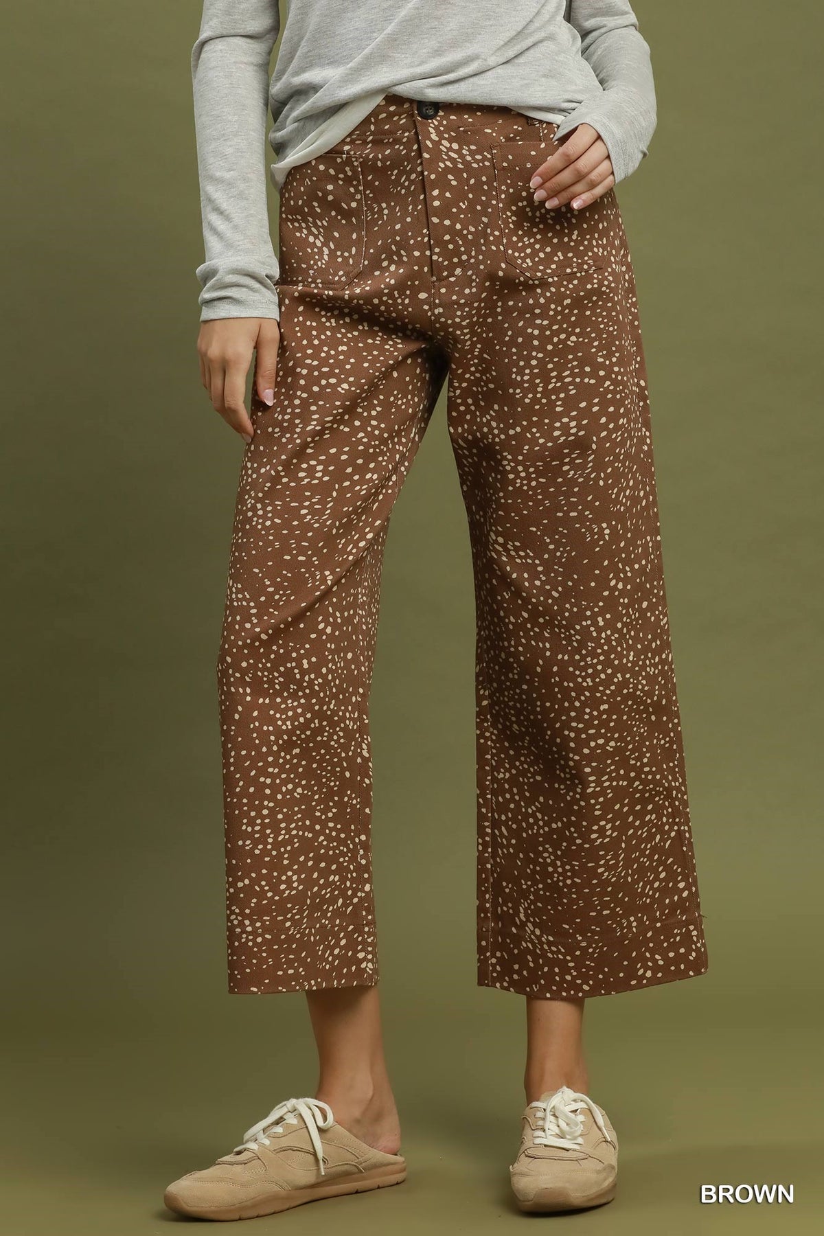 Animal Print Pants