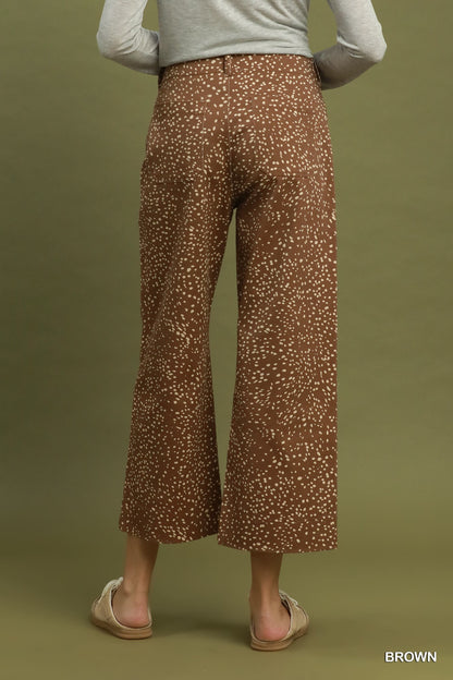Animal Print Pants