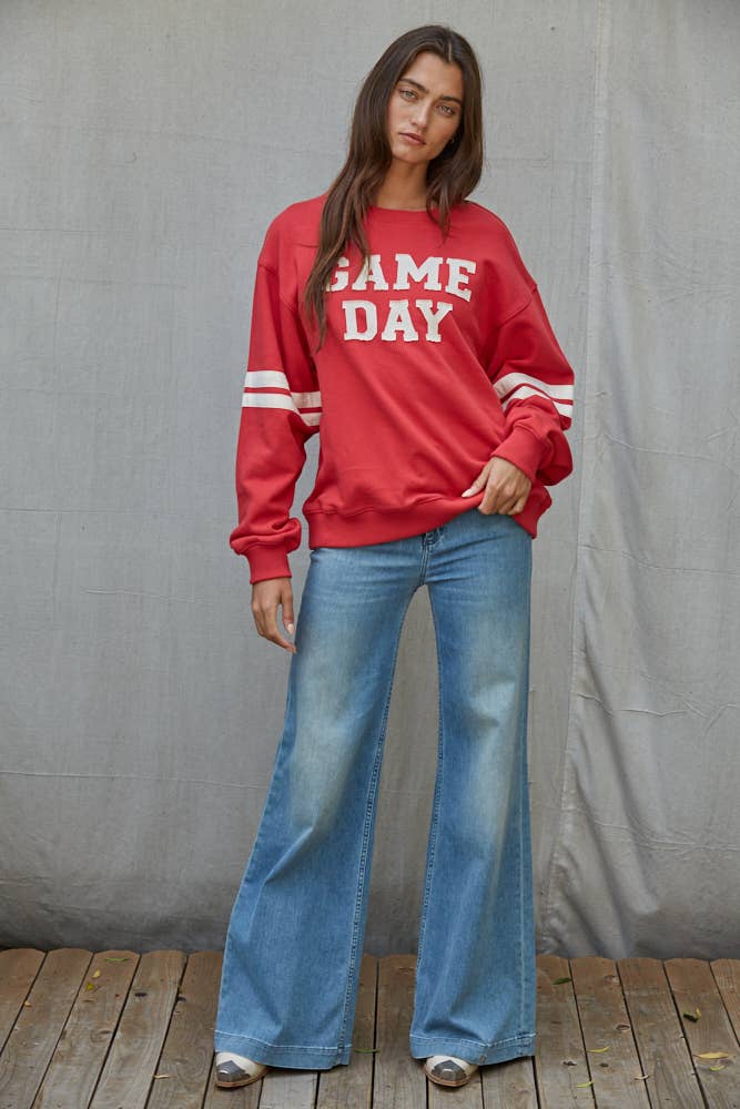 Long Sleeve Stripe 'Game Day'
