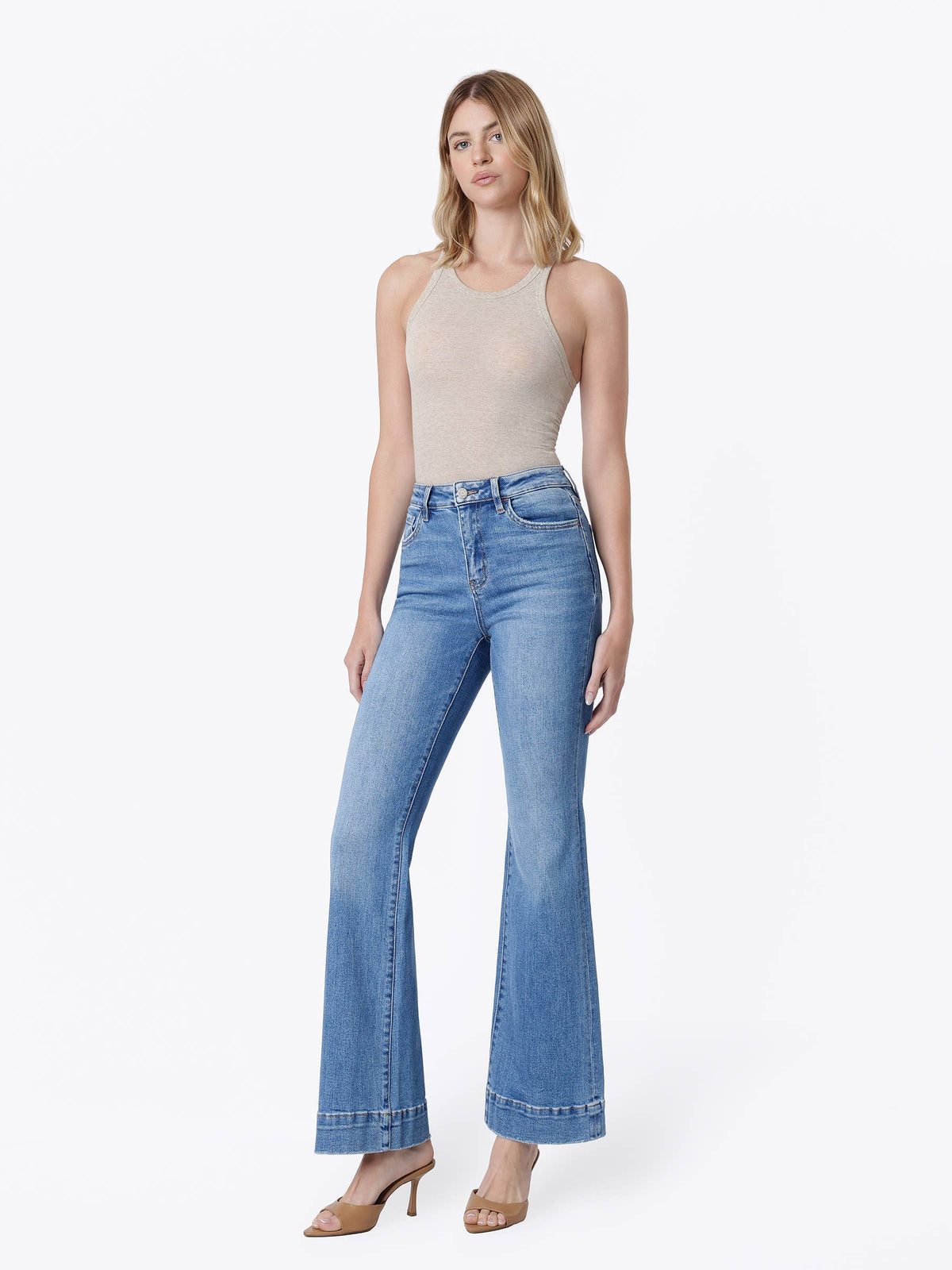 Vervet Relaxed Flare Trouser