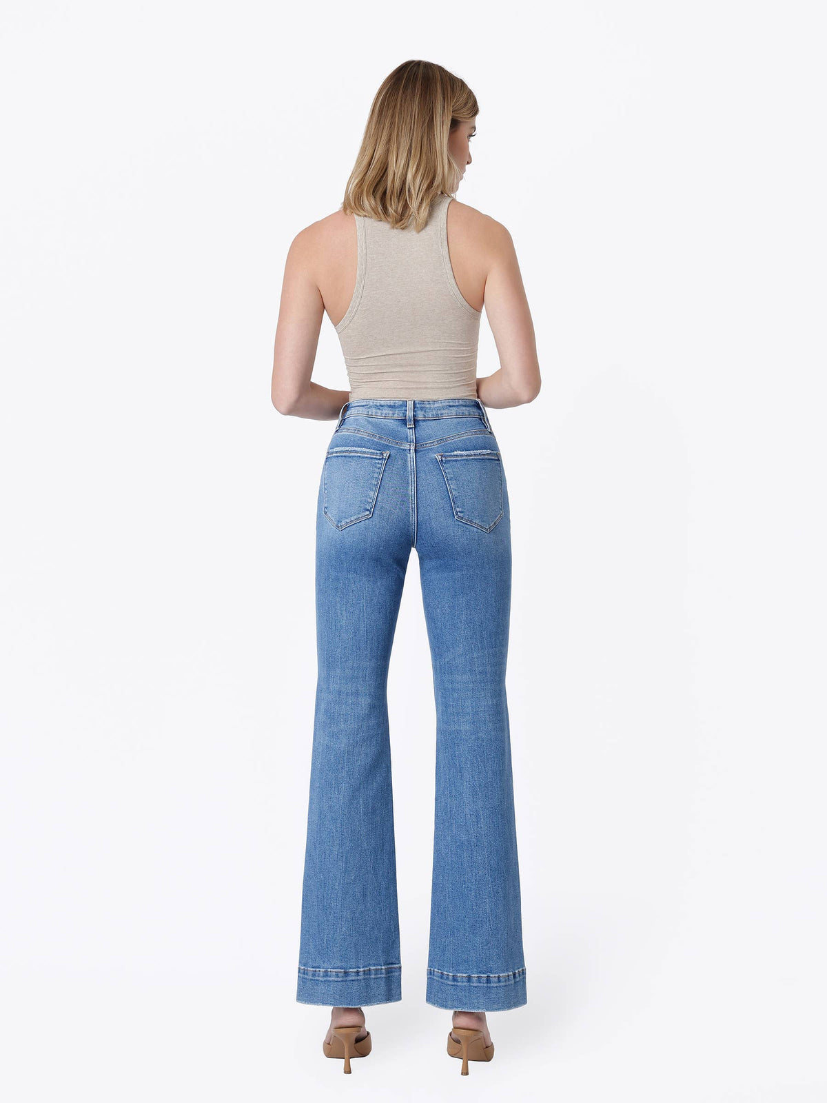 Vervet Relaxed Flare Trouser