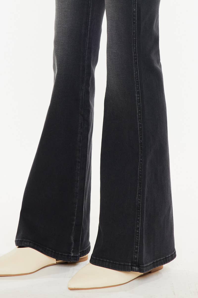 Kan Can Black Flare Jean