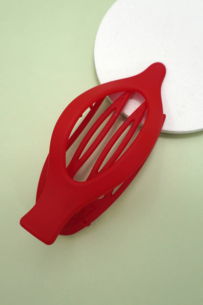 Oval Flat Lay Claw Clip