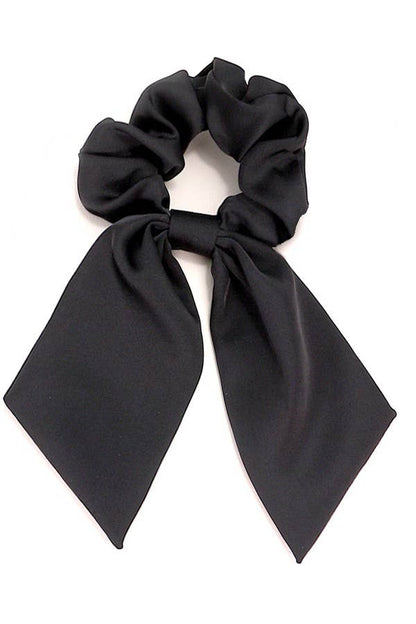 Silky Bow Scrunches