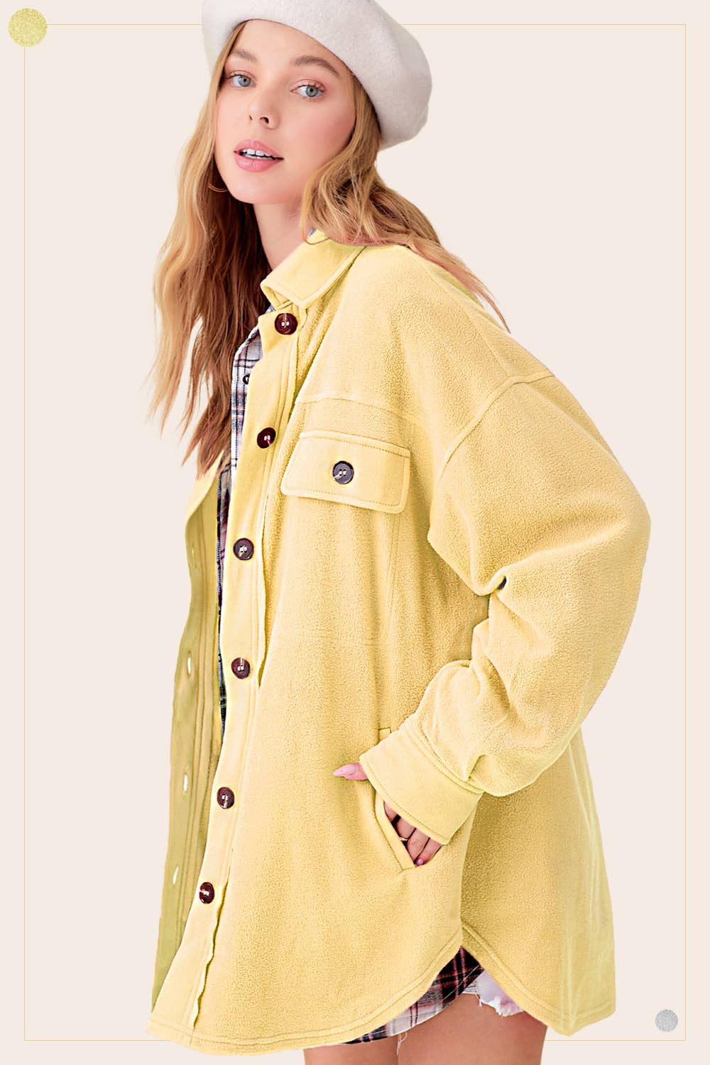 Fleece Shacket