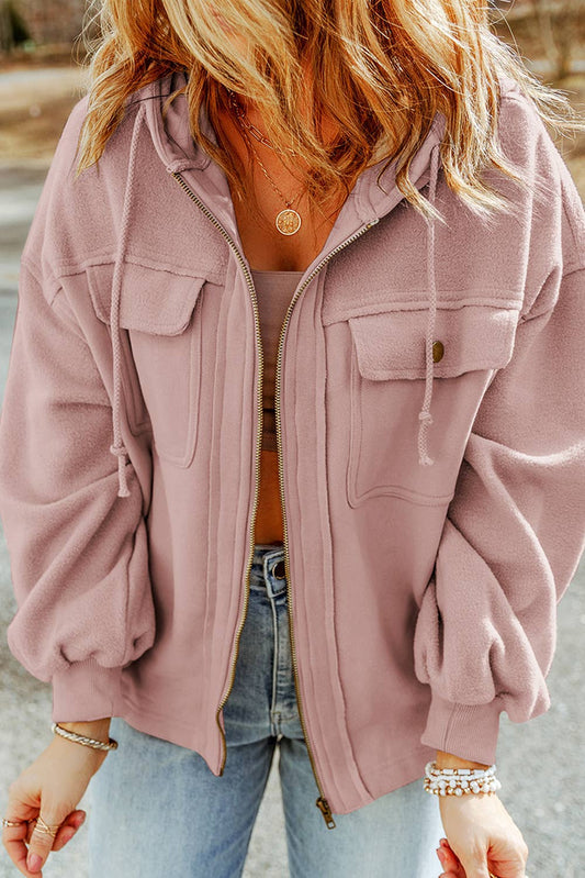 Hooded Zip Up Jacket