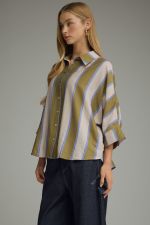 Striped Dolman Top