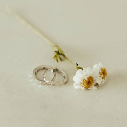 Sydney Hammered Hoops side flat view