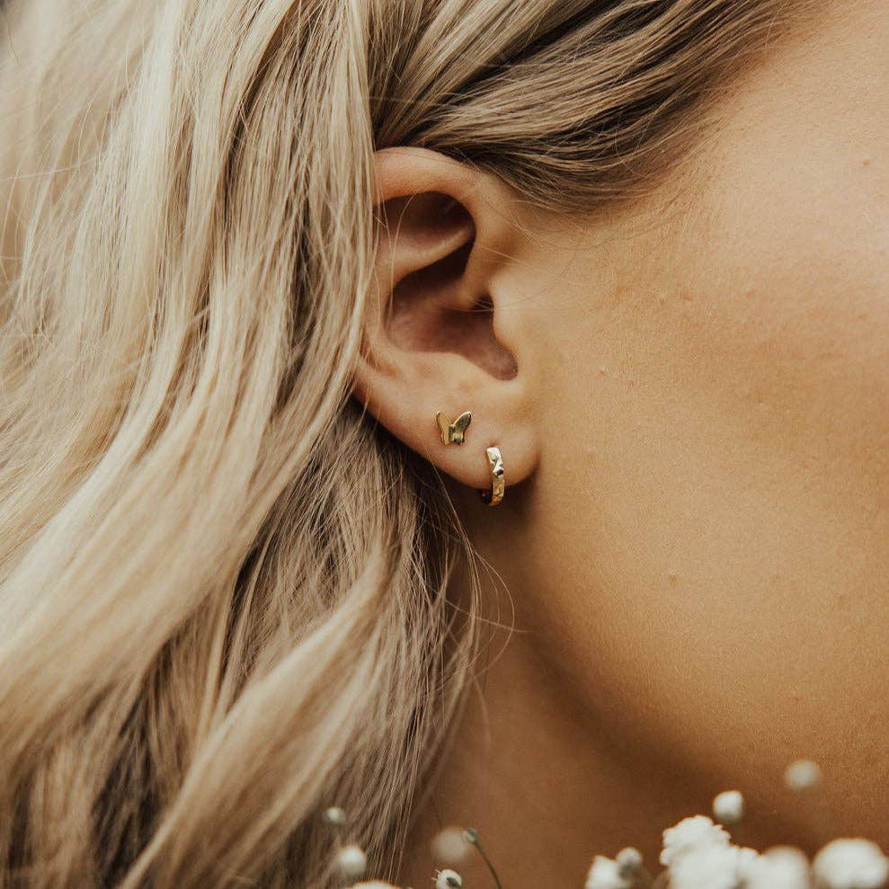 Sydney Hammered Hoops stacked view