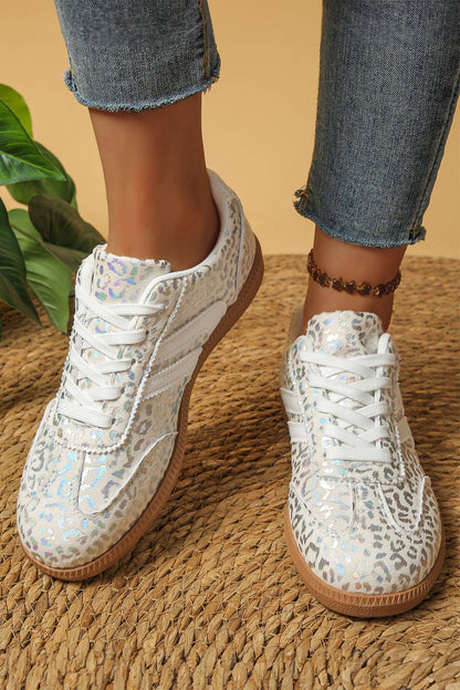 Shimmer Leopard Sneakers