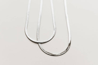 Jade Herringbone Necklace