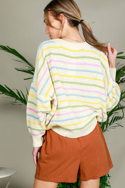 Multi Stripe Sweater