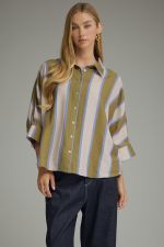 Striped Dolman Top