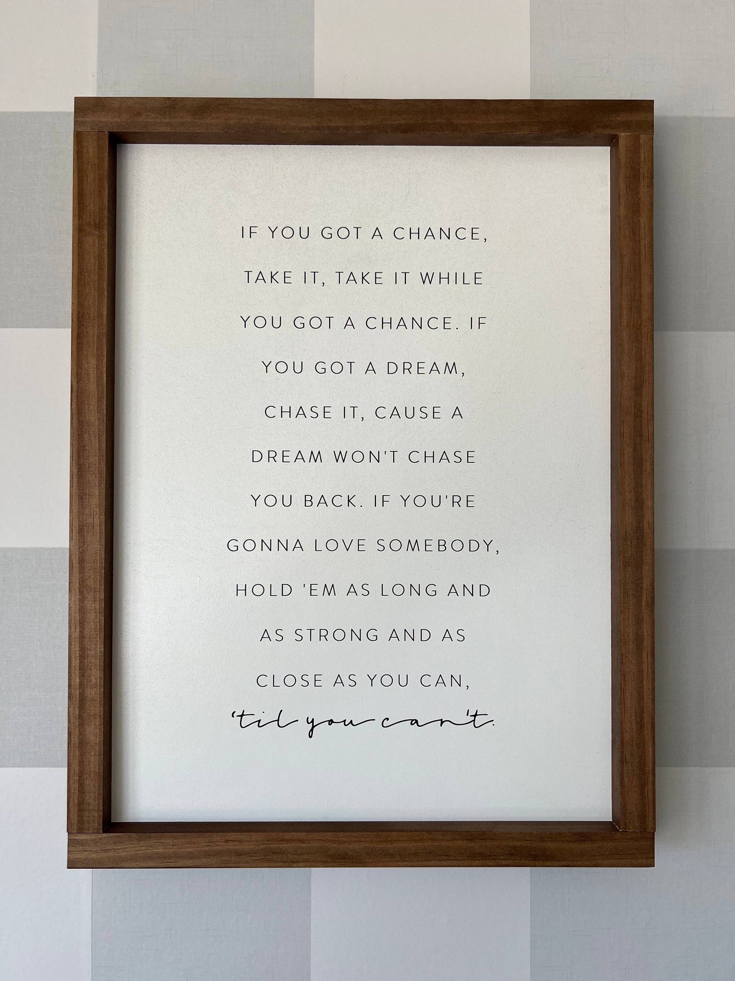 Till You Can't
