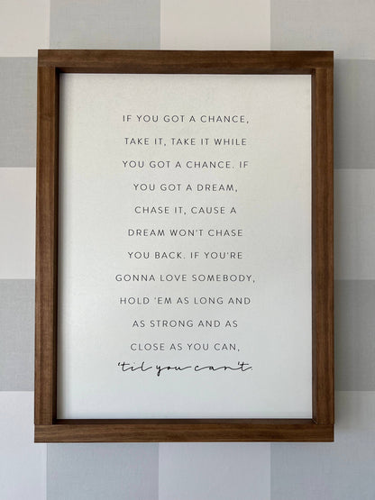Till You Can't