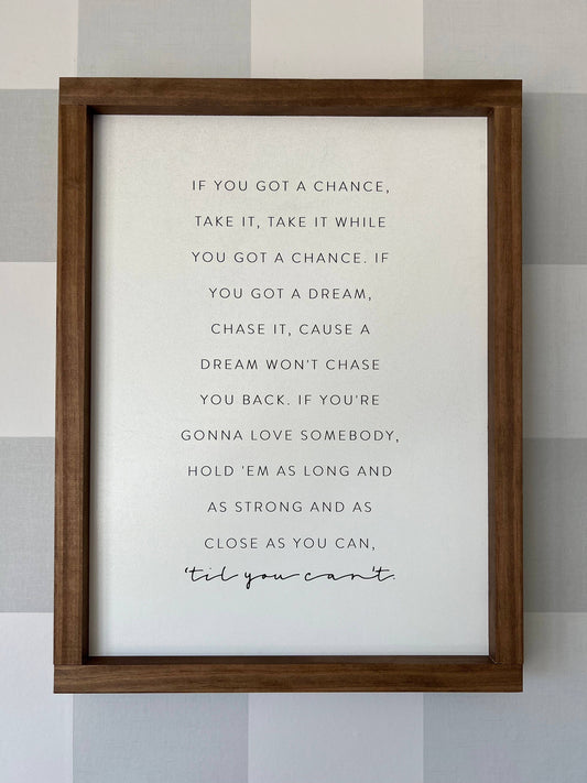 Till You Can't